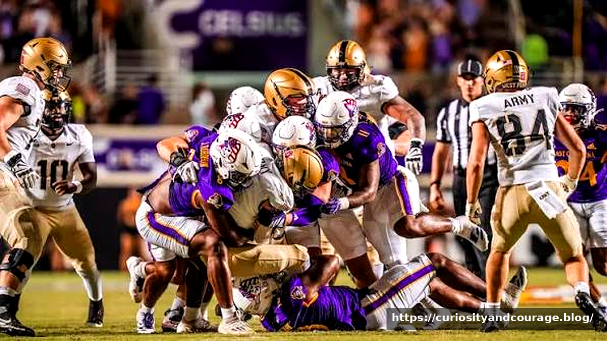 Army Football vs ECU Football
